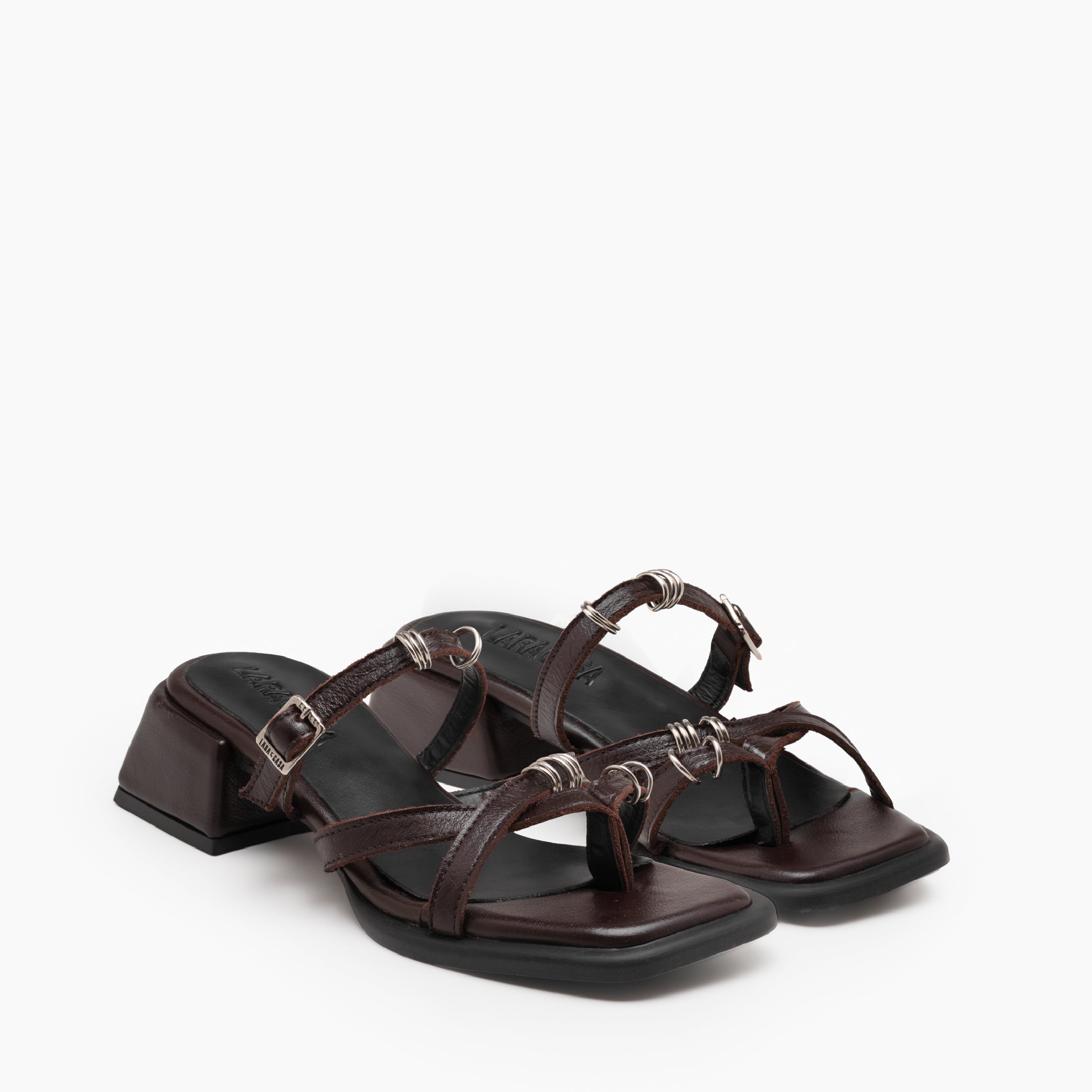 SANDALIA AMALFI CHOCOLATE