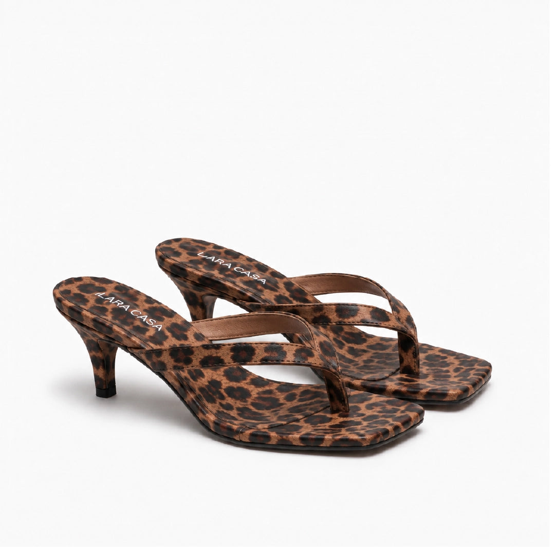 SANDALIA CAPRI ANIMAL PRINT