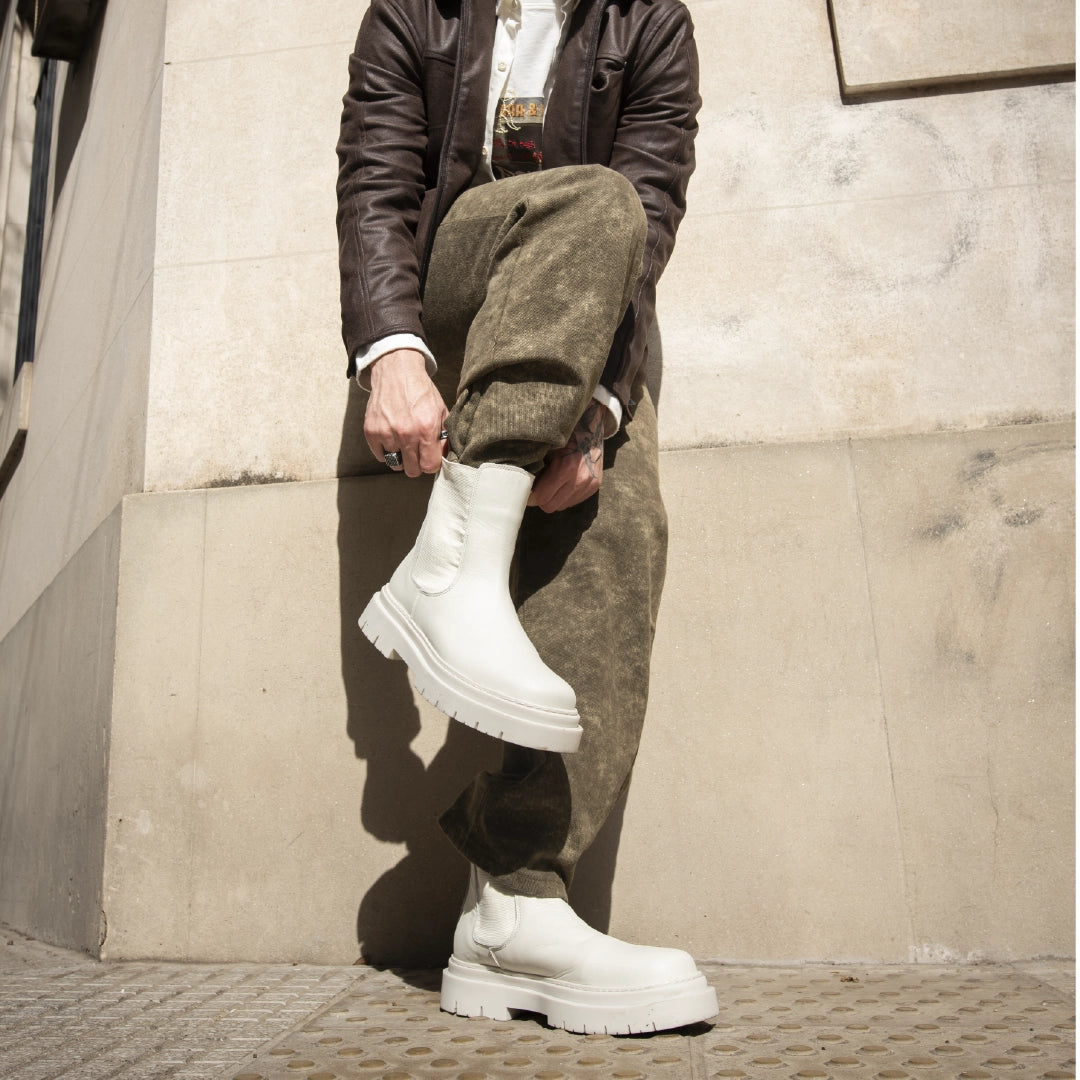 BORCEGO BASIKO MAN OFF WHITE