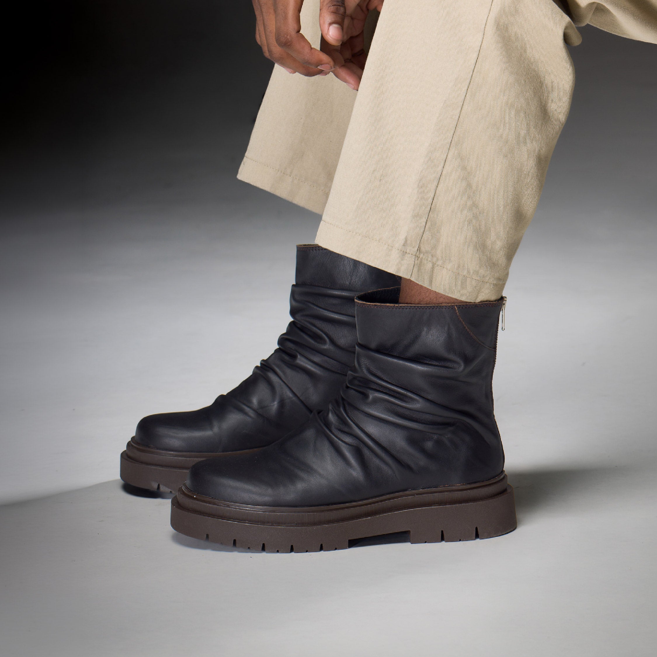 BORCEGO FOLD MARRÓN