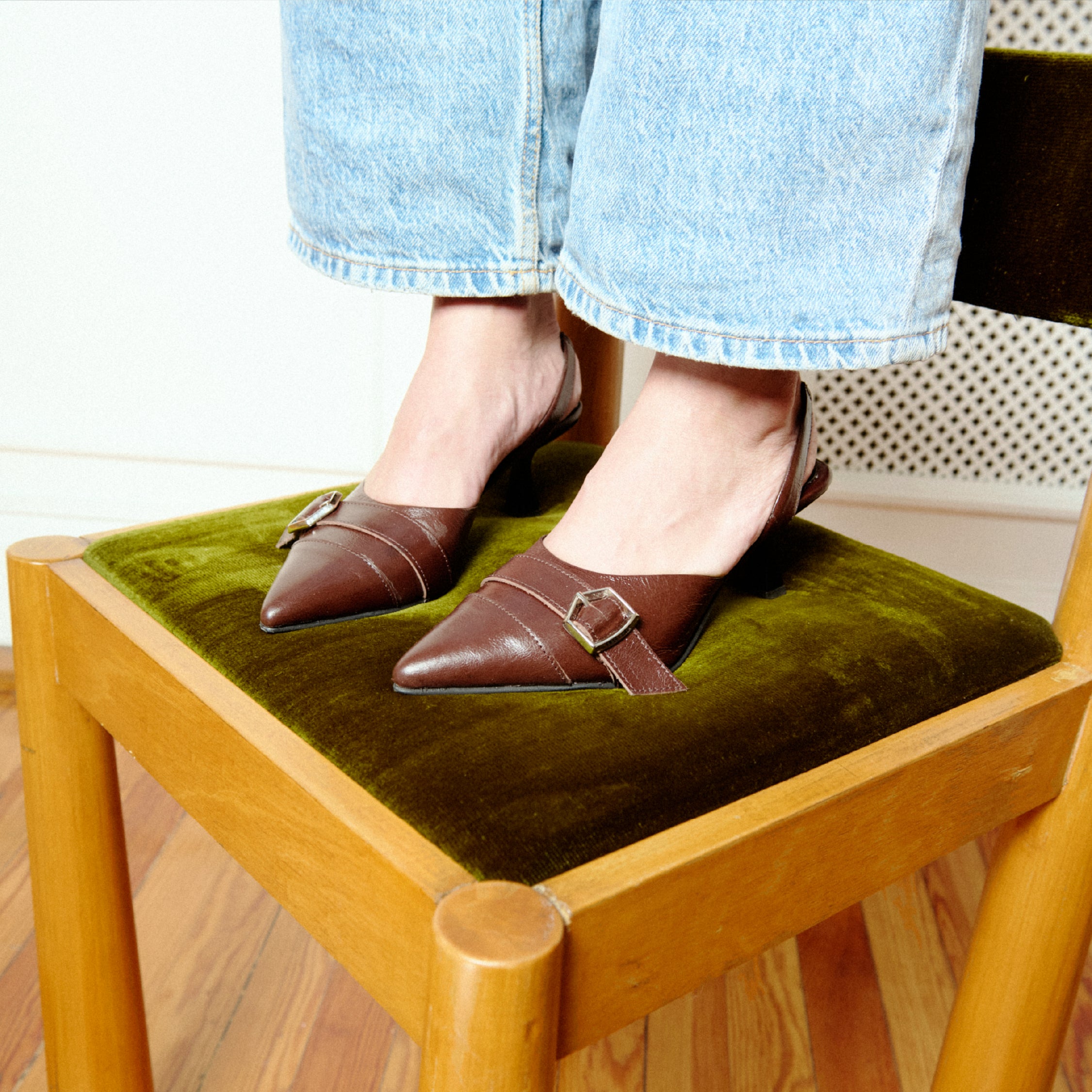 STILETTO NÁPOLI CHOCOLATE