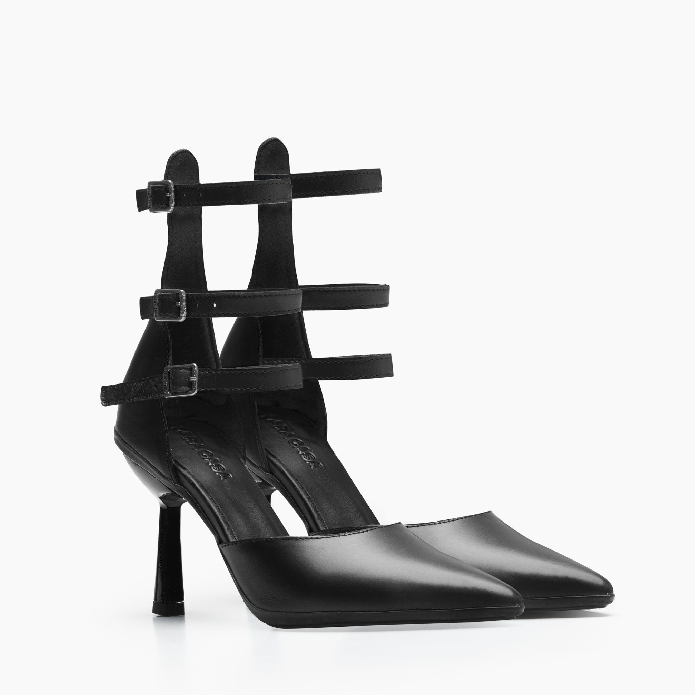 STILETTO VENEZIA NEGRO