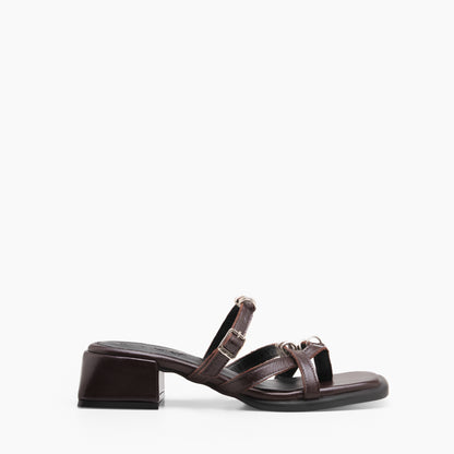 SANDALIA AMALFI CHOCOLATE