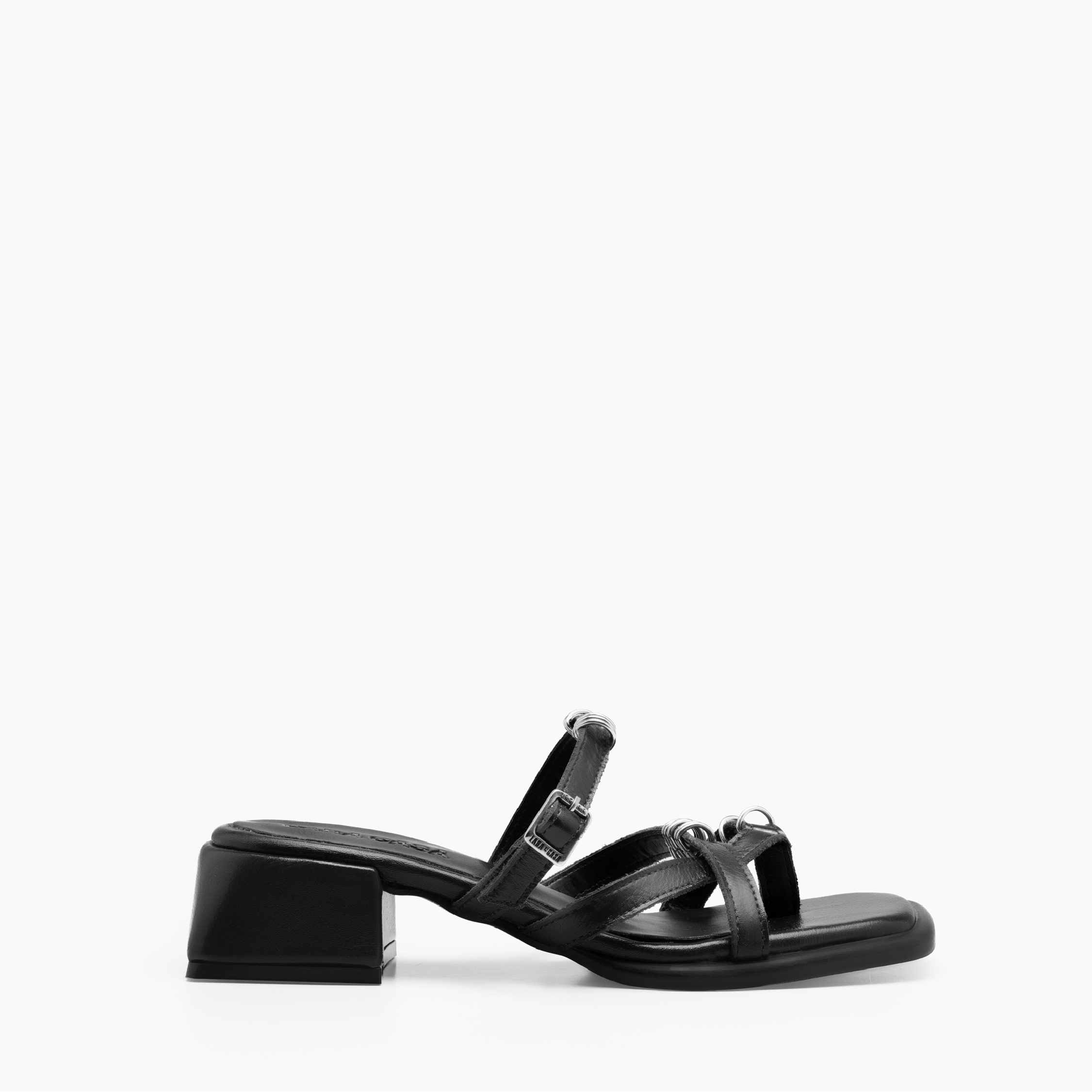 SANDALIA AMALFI NEGRO