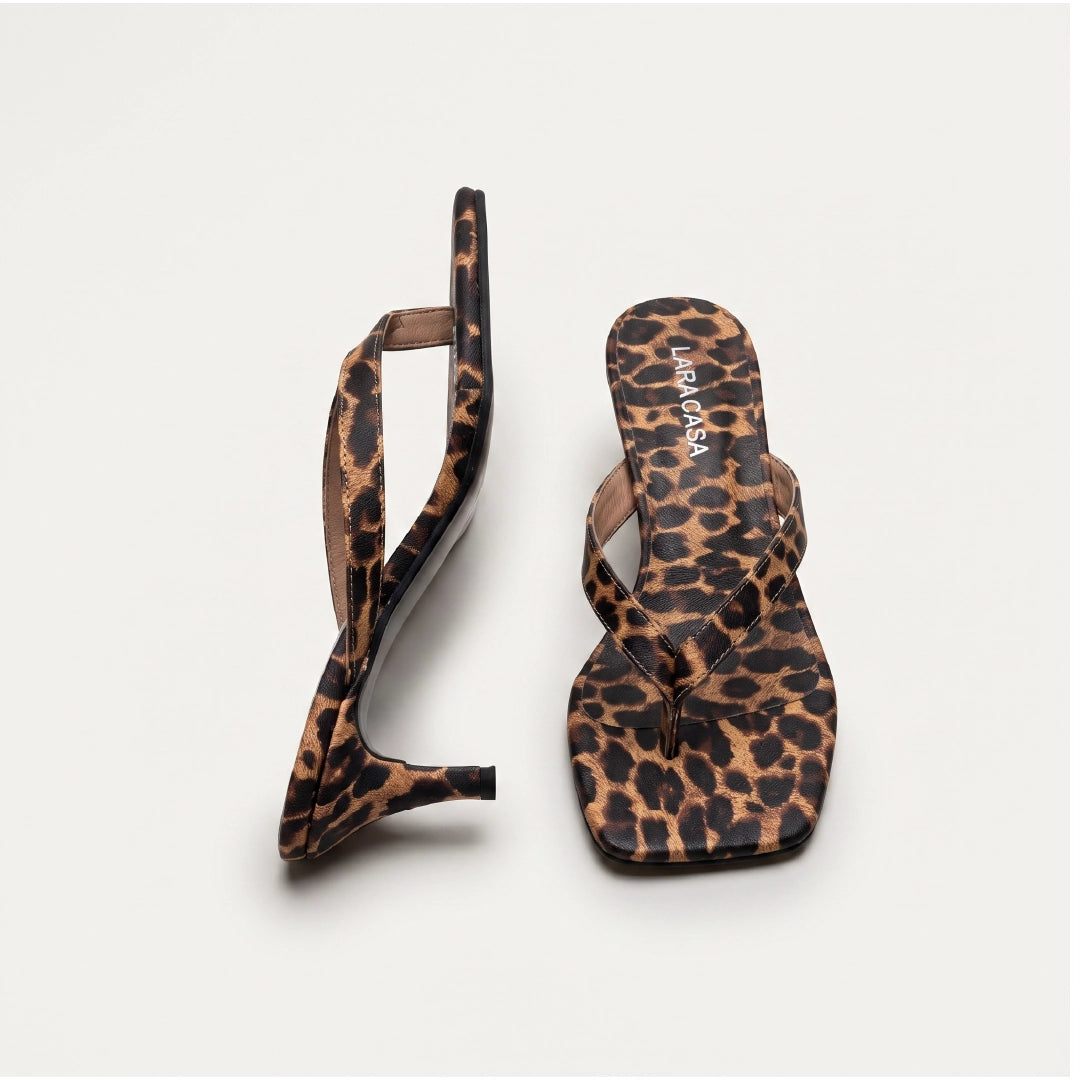 SANDALIA CAPRI ANIMAL PRINT