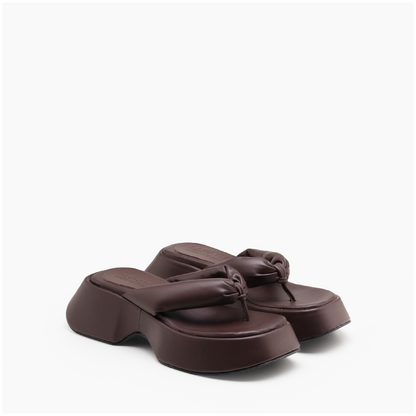 SANDALIA DICOMO CHOCOLATE