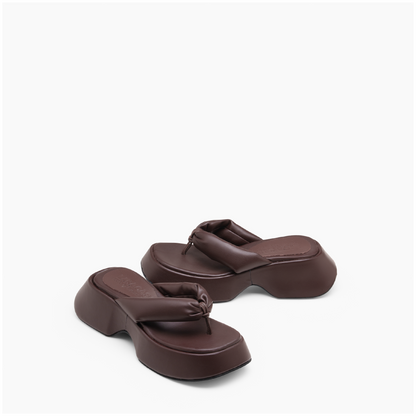 SANDALIA DICOMO CHOCOLATE