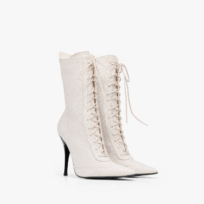 BOTA MARTINA OFF WHITE