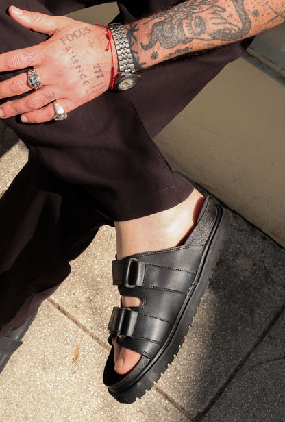 SANDALIA POSITANO MAN NEGRO