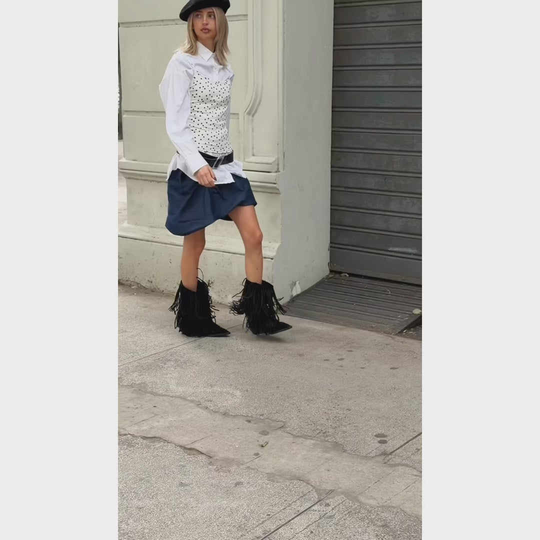 BOTA BANGS NEGRO