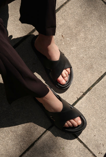 SANDALIA SAN VITTO MAN NEGRO
