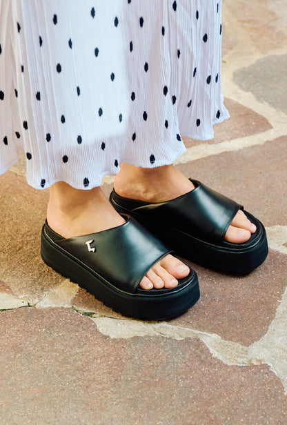 SANDALIA SORRENTO NEGRO