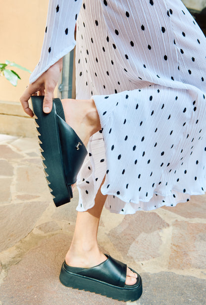 SANDALIA SORRENTO NEGRO